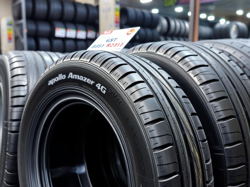 Apollo Amazer 4G SUV tyres with GST cut pricing in Mumbai