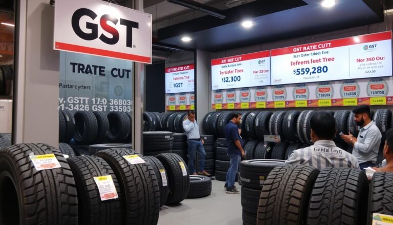 GST cut on tyres India 2025 impact on Mumbai tyre market