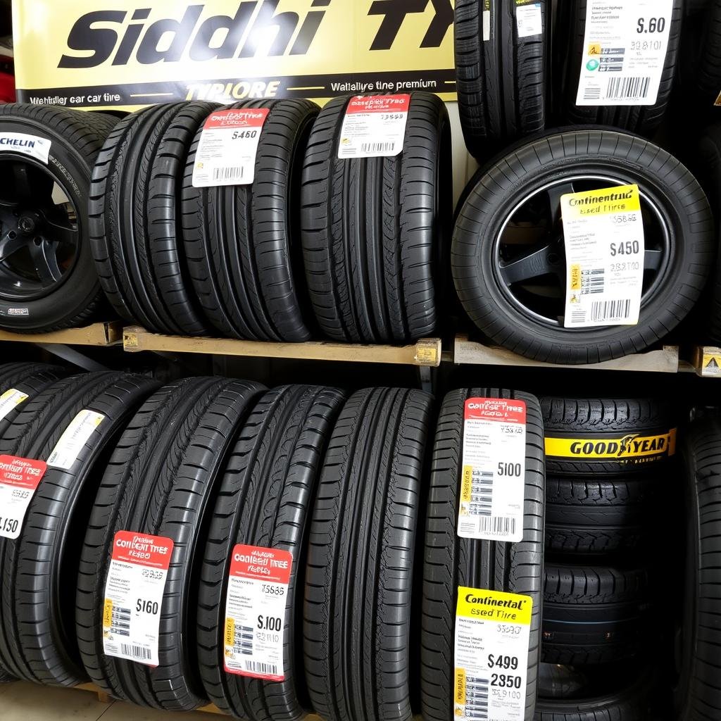 Premium used tyre for car brands at Siddhi Tyre