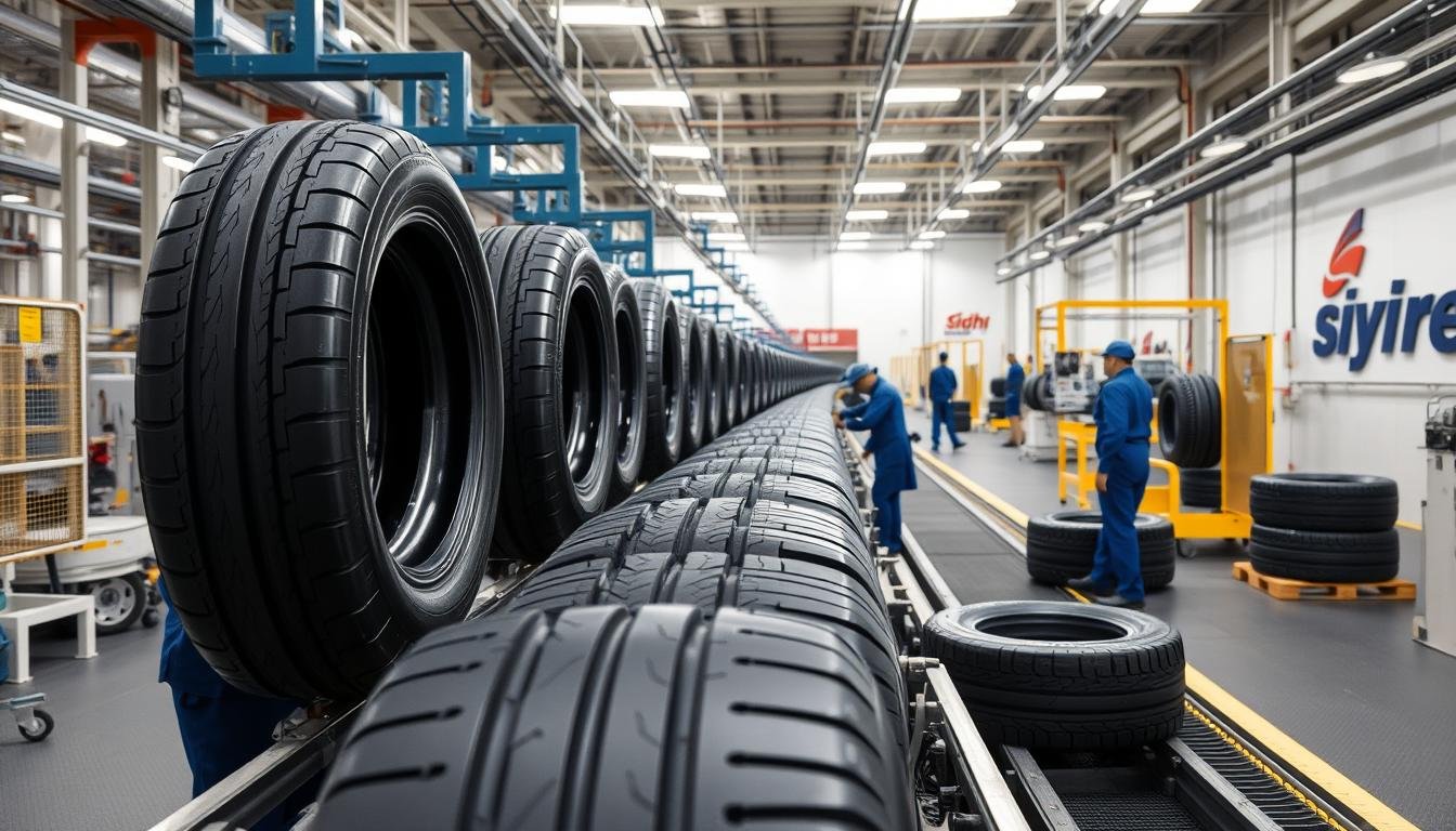 Siddhi Tyre manufacturing facility showcasing the precision engineering that defines the Siddhi Difference