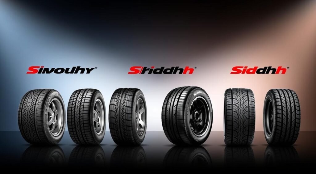 Siddhi Tyre's complete product lineup showcasing the range of the Siddhi Difference