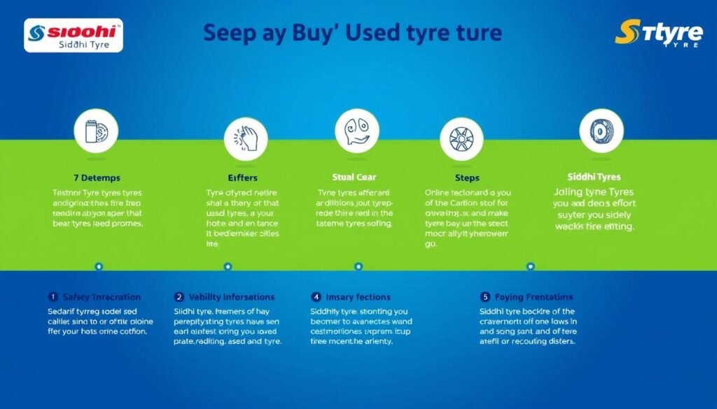 Step-by-step guide to buying used tyres online safely