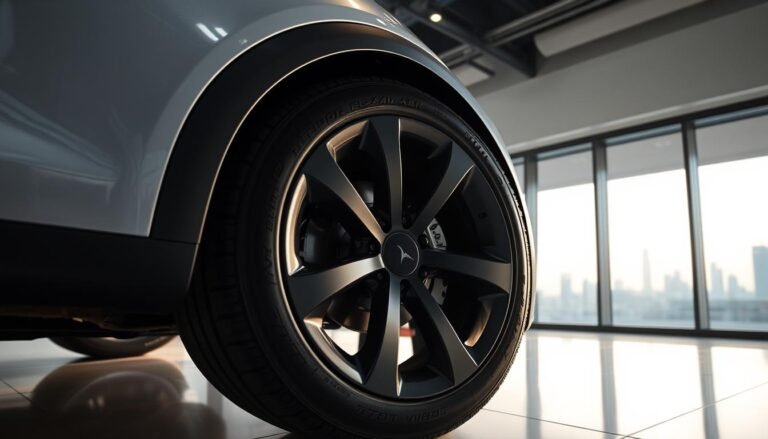 Tesla Model Y with Siddhi premium tyres