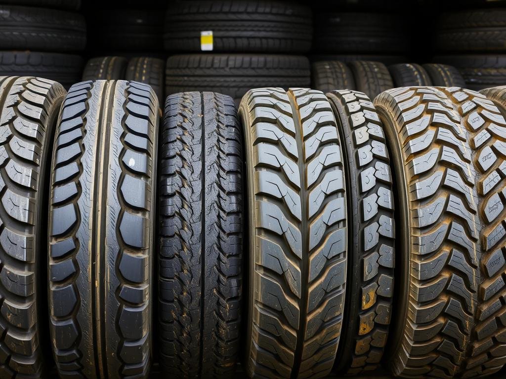Various types of used tyres for sale in India at Siddhi Tyre