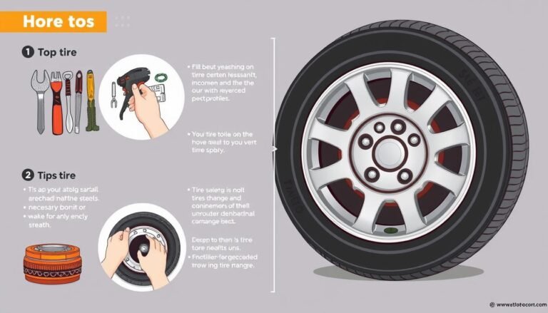 how to change a tyre