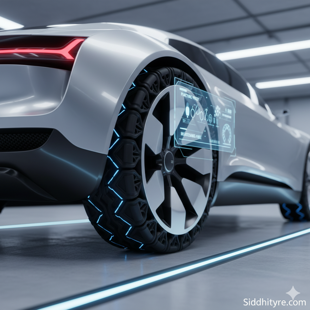 Airless Tyres: The Puncture-Proof Future
