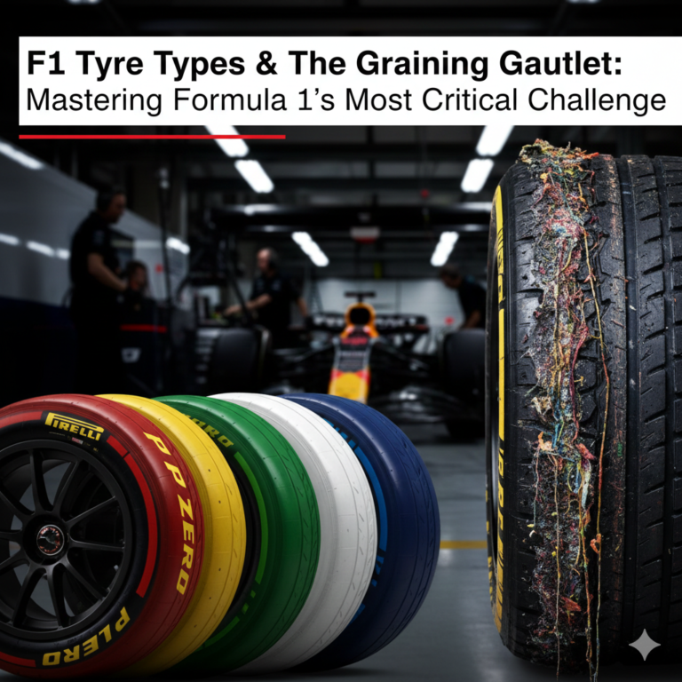 F1 Tyre Types & The Graining Gauntlet Mastering Formula 1's Most Critical Challenge
