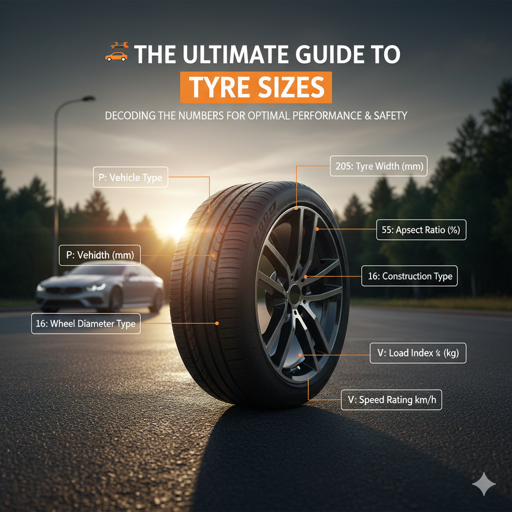 🚗 The Ultimate Guide to Tyre Sizes Decoding the Numbers for Optimal Performance & Safety 2