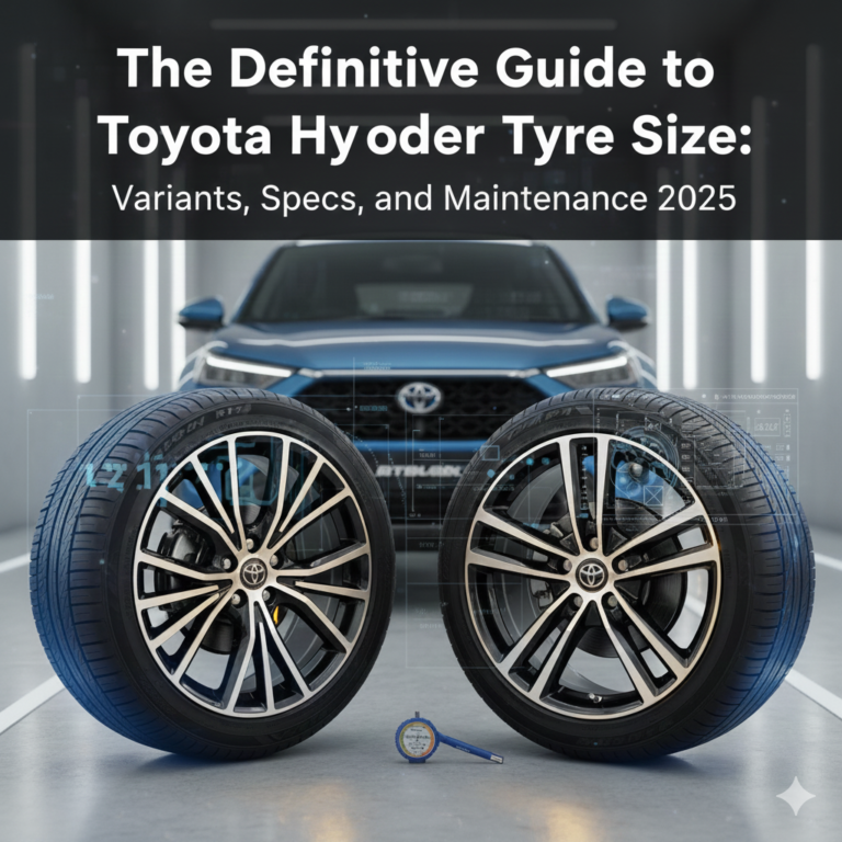 The Definitive Guide to Toyota Hyryder Tyre Size Variants, Specs, and Maintenance 2025