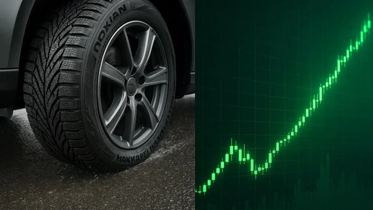 Nokian Tyres stock breakout 2026 market chart and tyre